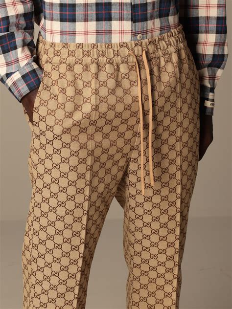 pantalones gucci|pantalones Gucci hombre.